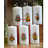 Lima Spring Motif Sheep Candle White Cylinder 50 x 100 mm 1 piece