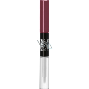 Deborah Milano Absolute Lasting Liquid Lipstick 2 in 1 lipstick and lip gloss 07 Dark Mauve 2 x 4 ml
