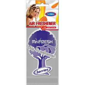 Mister Fresh Car Parfume Berries hanging air freshener 1 piece