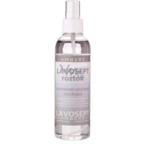 Lavosept Lemon Disinfection Tool and Area Solution For Professional Use Over 75% Alcohol 200ml Sprayer