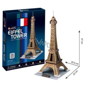 CubicFun Puzzle 3D Eiffel Tower 35 pieces 20.5 x 47 x 23 cm