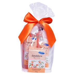 Kappus Sanddorn - Sea buckthorn shower gel 250 ml + body lotion 200 ml + solid soap 125 g, cosmetic set