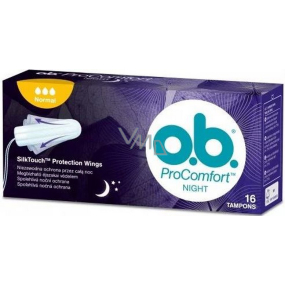 o.b. ProComfort Night Normal tampons 16 pieces
