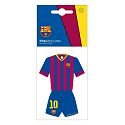 FC Barcelona aromatic car card in the shape of club players' clothes