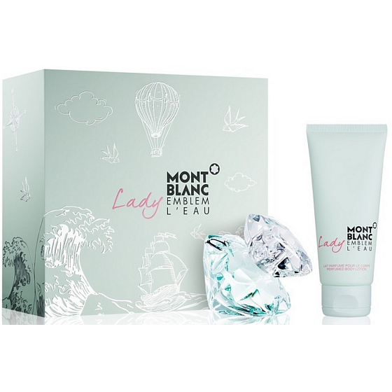 Montblanc Lady Emblem L Eau eau de toilette for women 50 ml + body lotion 100 ml, gift set
