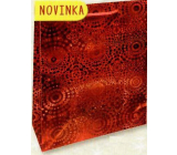 Nekupto Gift paper bag hologram 32 x 26 x 13 cm Red 121 30 THL