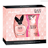 Playboy Play It Sexy eau de toilette for women 40 ml + shower gel 250 ml, gift set