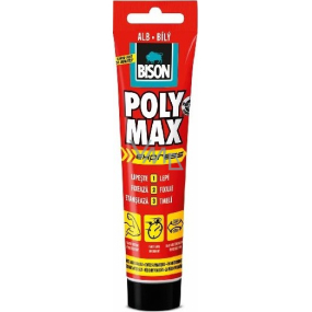Bison Poly Max Express White quick-drying universal assembly sealant White 165 g