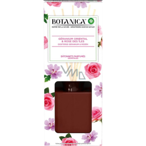 Air Wick Botanica Exotic Rose and African Geranium Reed Diffuser Air Freshener 80 ml
