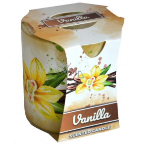 Admit Verona Vanilla - Vanilla scented candle in glass 90 g