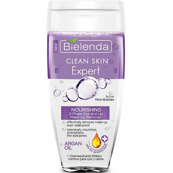 Bielenda Clean Skin Expert two-phase eye makeup remover 150 ml