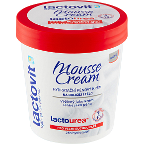 Lactovit Mousse Cream Lactourea body cream, 250 ml