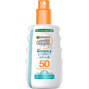 Garnier Ambre Solaire Invisible Protect OF50 Spray Sunscreen 200 ml