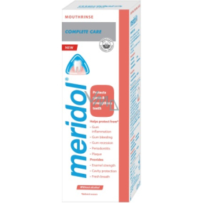 Meridol Complete Care ústní voda pomáhá chránit před krvácením dásní, bez alkoholu 400 ml