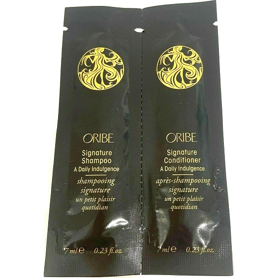 Oribe Signature shampoo and conditioner for all hair types 2 x 7 ml, duopack