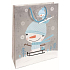 Nekupto Gift paper bag 32,5 x 26 x 13 cm Christmas snowman
