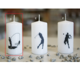 Lima Sporty Fisherman candle white cylinder 50 x 100 mm 1 piece