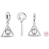 Sterling silver 925 Harry Potter - Deathly Hallows, bracelet pendant