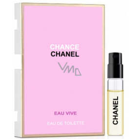 Chanel Chance Eau Vive Eau de Toilette for women 1,5 ml with spray, vial