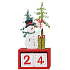 Advent calendar Snowman cubes 7 x 15,5 cm