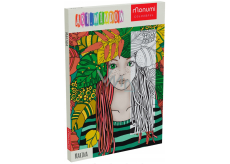 Monumi Teens Marina creative picture to colour in frame 38,5 x 1,5 x 27 cm, recommended age 10+