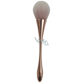 VeMDom Cosmetic brush JS with synthetic bristles for powder shiny 20 cm 1 piece