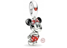 Charm Sterling silver 925 Disney Minnie Mouse, movie bracelet pendant