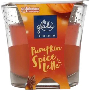 Glade scented candle Pumpkin Spice Latte, 112 g