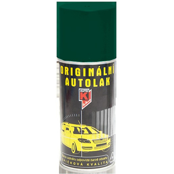 Kwasny Auto-K Color Škoda, original car paint spray, 5550 petrol green, 150 ml