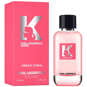 Karl Lagerfeld Jeans Urban Coral Eau de Parfum for Women 100 ml