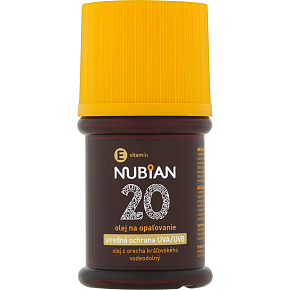 Nubian OF 20 tanning oil, 60 ml