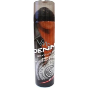 Denim Black shaving gel for men 200 ml