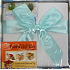 Anděl Folding gift box with ribbon and name tag S 12 x 12 x 12 cm