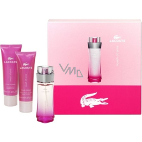 Lacoste Touch of Pink EdT 50 ml + 50 ml + 50 ml shower gel for women