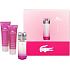 Lacoste Touch of Pink EdT 50 ml + 50 ml + 50 ml shower gel for women
