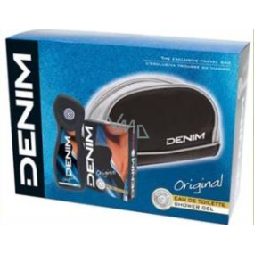 Denim Original EdT 100 ml Eau de Toilette + 250 ml Shower Gel + Travel Bag, cosmetic set