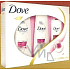 Dove Color Care shampoo 250ml + conditioner 200ml + conditioner spray 200ml, cosmetic set