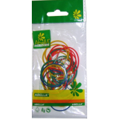 Abella Colorful Hair Ties Various Colors 40 Pieces, 8 g