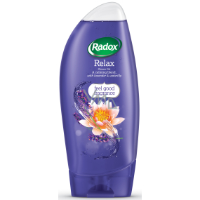Radox Relax Soothing mixture with lavender and water lily shower gel 250 ml