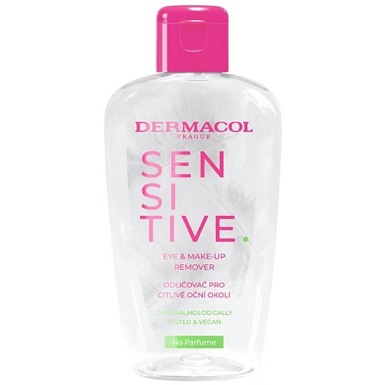 Dermacol Sensitive Eye Make-up Remover fragrance-free eye make-up remover for sensitive eye area 125 ml