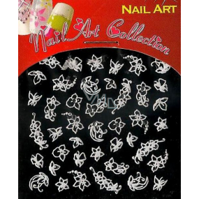 Absolute Cosmetics Nail Art Nail Stickers with Stones NT20W 1 sheet