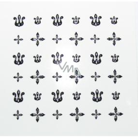 Absolute Cosmetics Nail Art self-adhesive nail stickers NT011 1 sheet