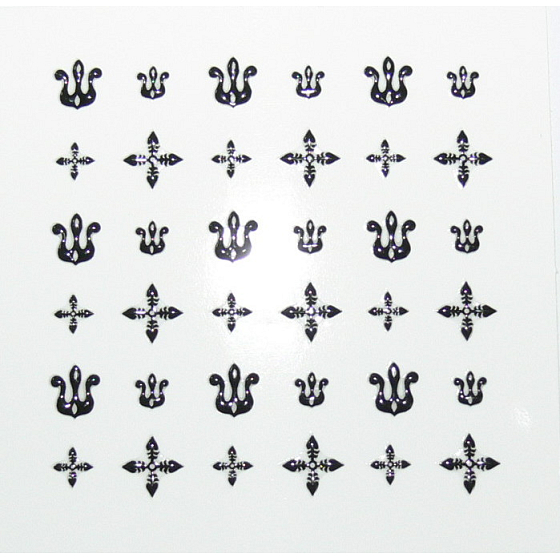 Absolute Cosmetics Nail Art self-adhesive nail stickers NT011 1 sheet