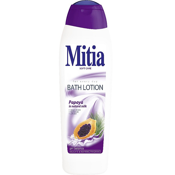 Mitia Papaya in Natural Milk bath cream 750 ml