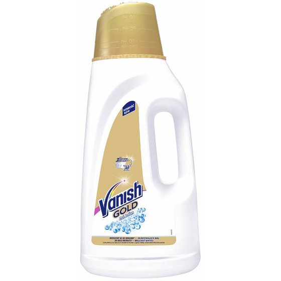 Vanish Gold Oxi Action White liquid stain remover for white laundry gel 18 doses 1800 ml