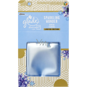 Glade Discreet Sparkling Wonder Winter Flowers air freshener refill 8 g