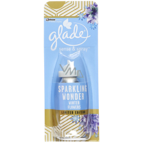 Glade by Brise Sense Sparkling Wonder Winter Flowers air freshener refill 18 ml