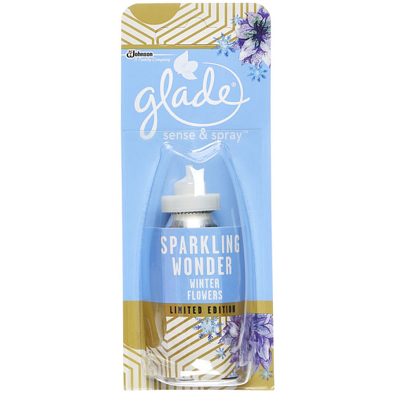 Glade by Brise Sense Sparkling Wonder Winter Flowers air freshener refill 18 ml