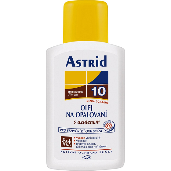 Astrid F10 Azulen Suntan oil 200 ml