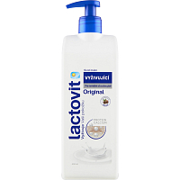 Lactovit Original Nourishing Body Milk with Dispenser, 400 ml
